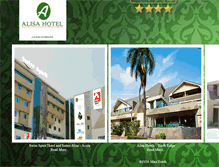 Tablet Screenshot of alisahotels.com